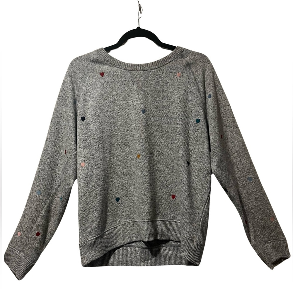 Rails Heart Crewneck Sweater